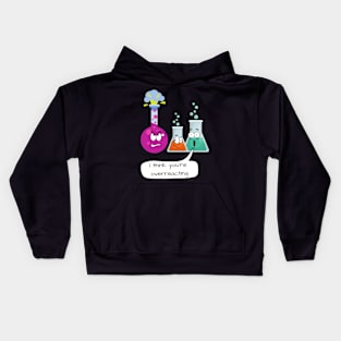 I Love Chemistry - Funny Chemistry Physics Kids Hoodie